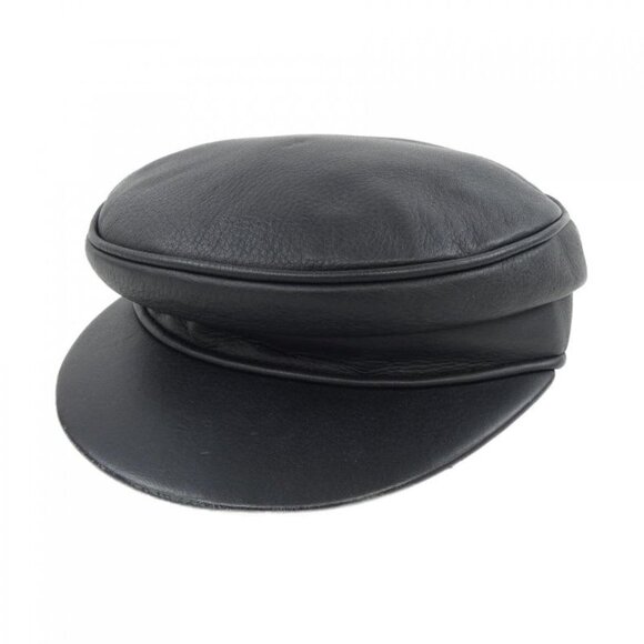 Hermes Black Size 57 Cap